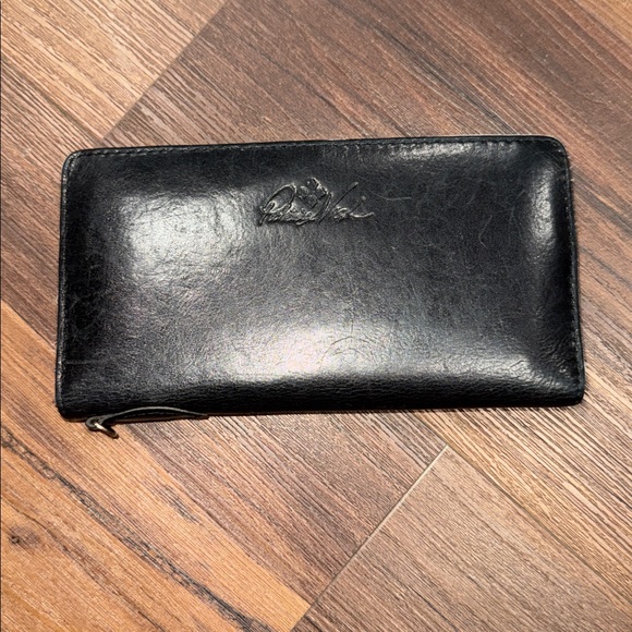 Patricia Nash Black Leather Wallet - Picture 2 of 8